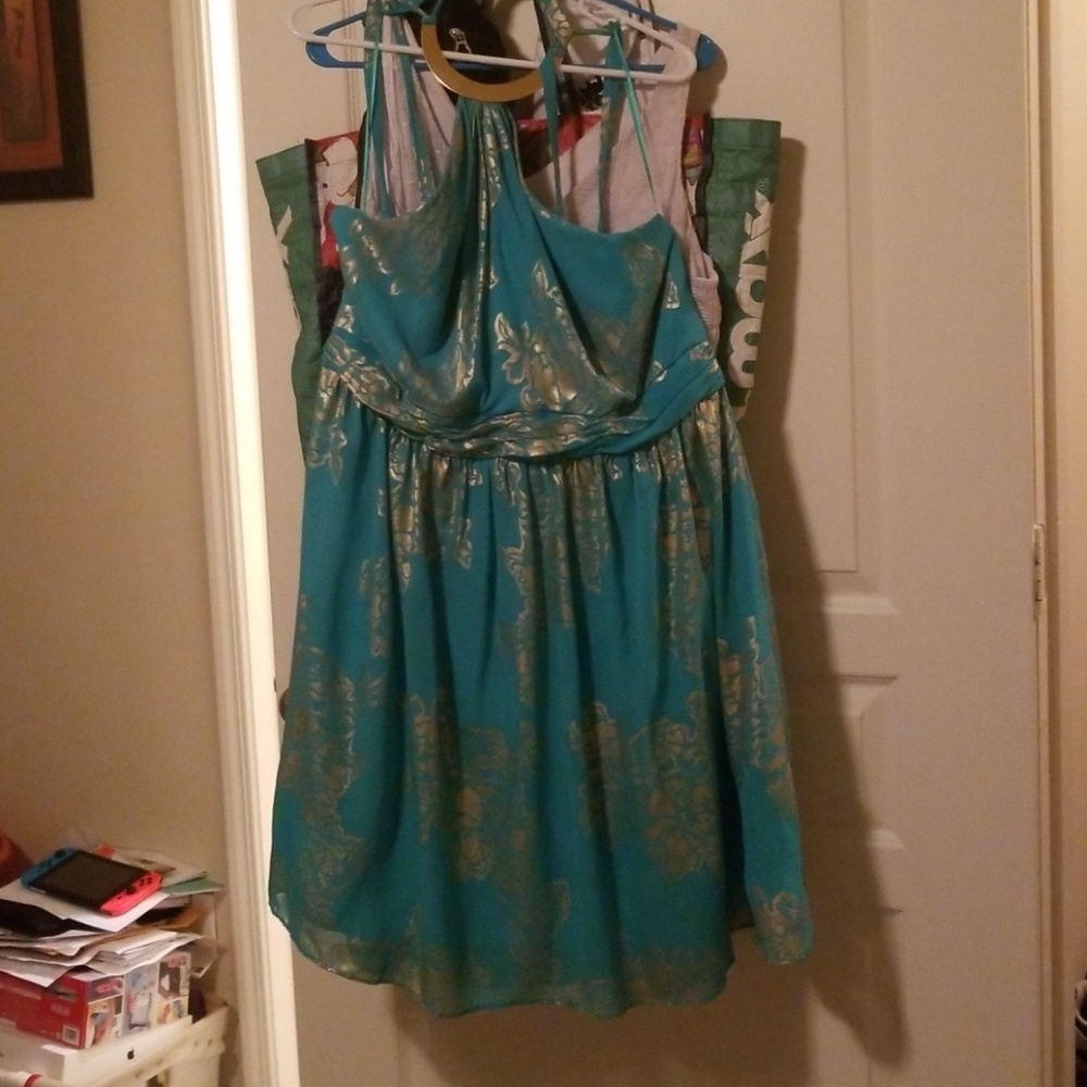 Robbie Bee Halter Dress